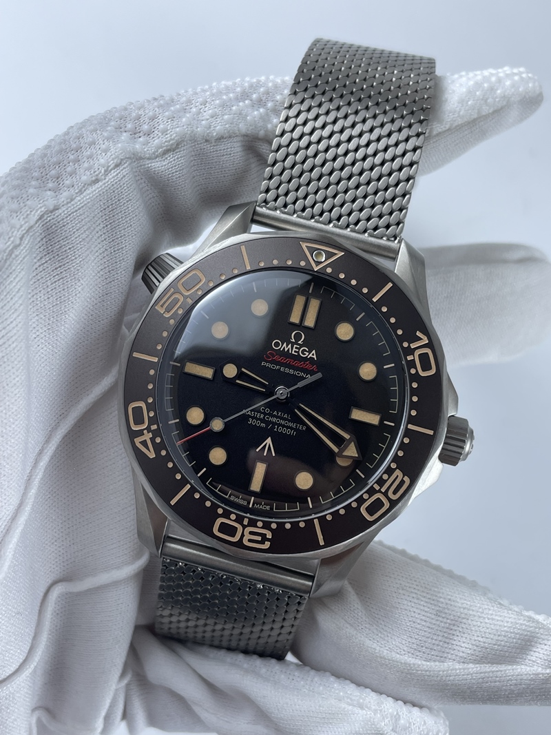 (준비완료/특급배송)NO.2220/VS공장 V5 오메가 씨마스터 다이버 300 최신업그레이드 브슬=정품동일티타늄업글버전