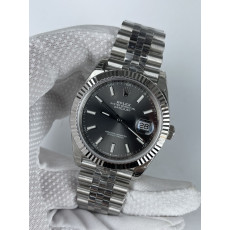 (준비완료/특급배송)NO.2377/VS공장 롤렉스 데이저스트 41미리 그레이 바인덱스 쥬빌레 플루티드