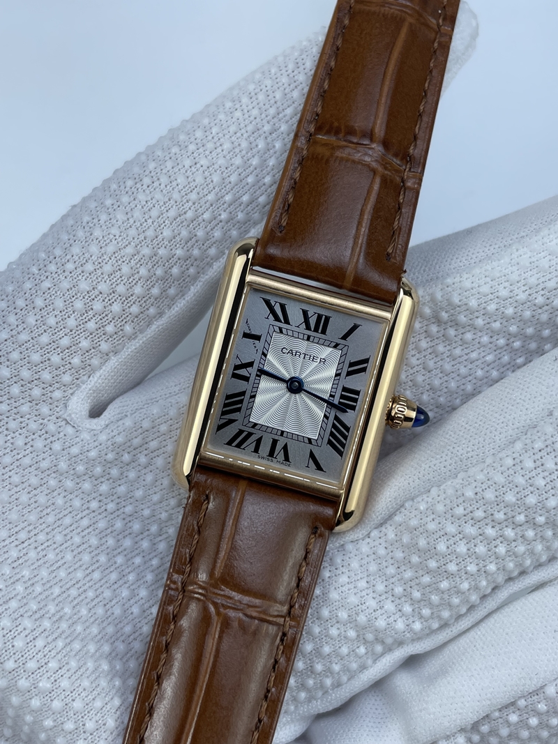 (준비완료/특급배송)NO.2812/AF공장 까르띠에 탱크머스트 22미리 스몰사이즈 로즈골드