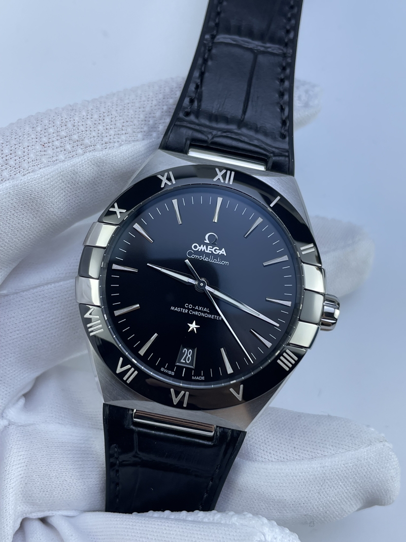 (준비완료/특급배송 할인판매)NO.3308/VS공장 오메가 컨스텔레이션 가죽스트랩