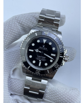 (준비완료/특급배송)NO.3343/QP공장 Submariner 41mm 124060 No Date Black Ceramic 904L Steel 3230